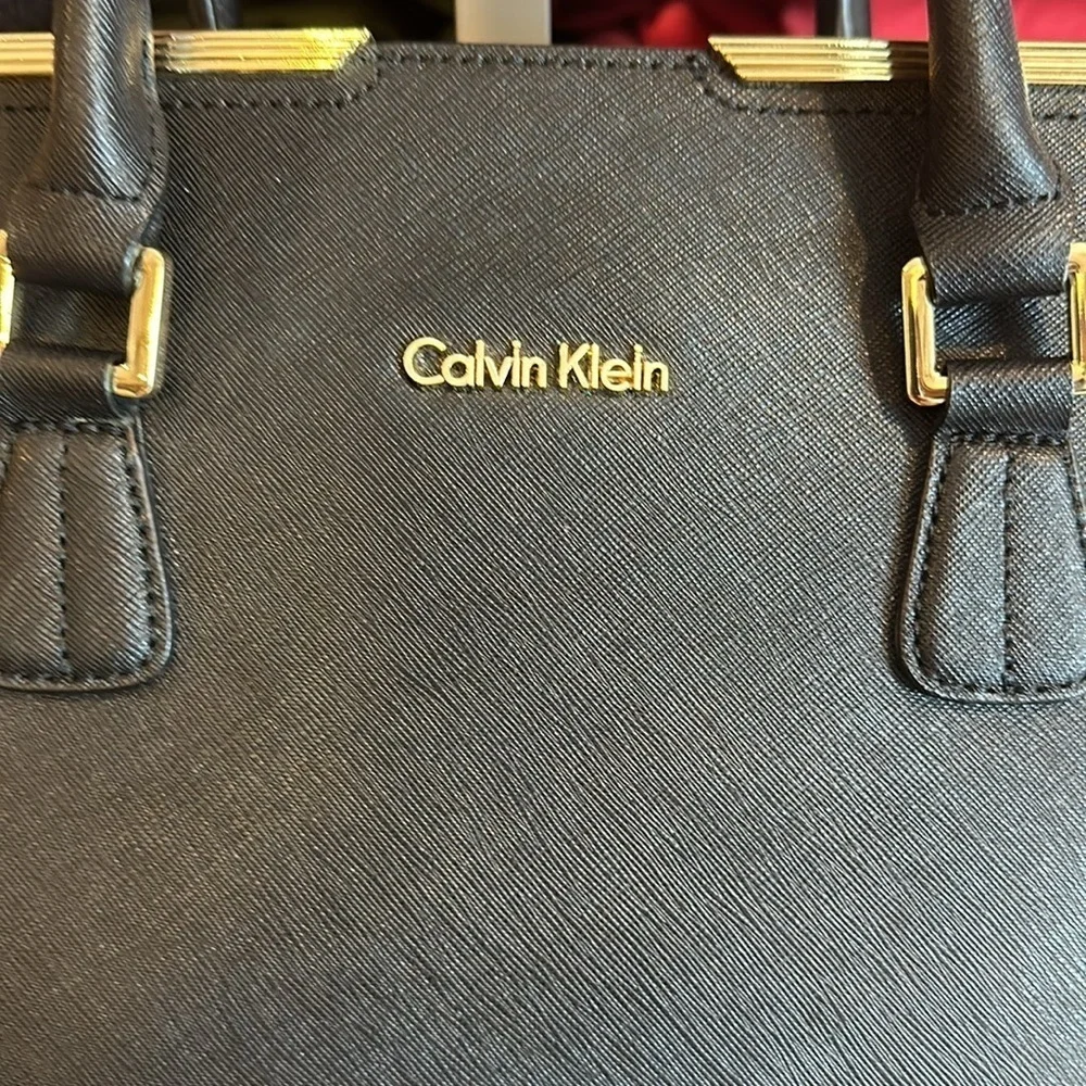 Calvin Klein black satchel​